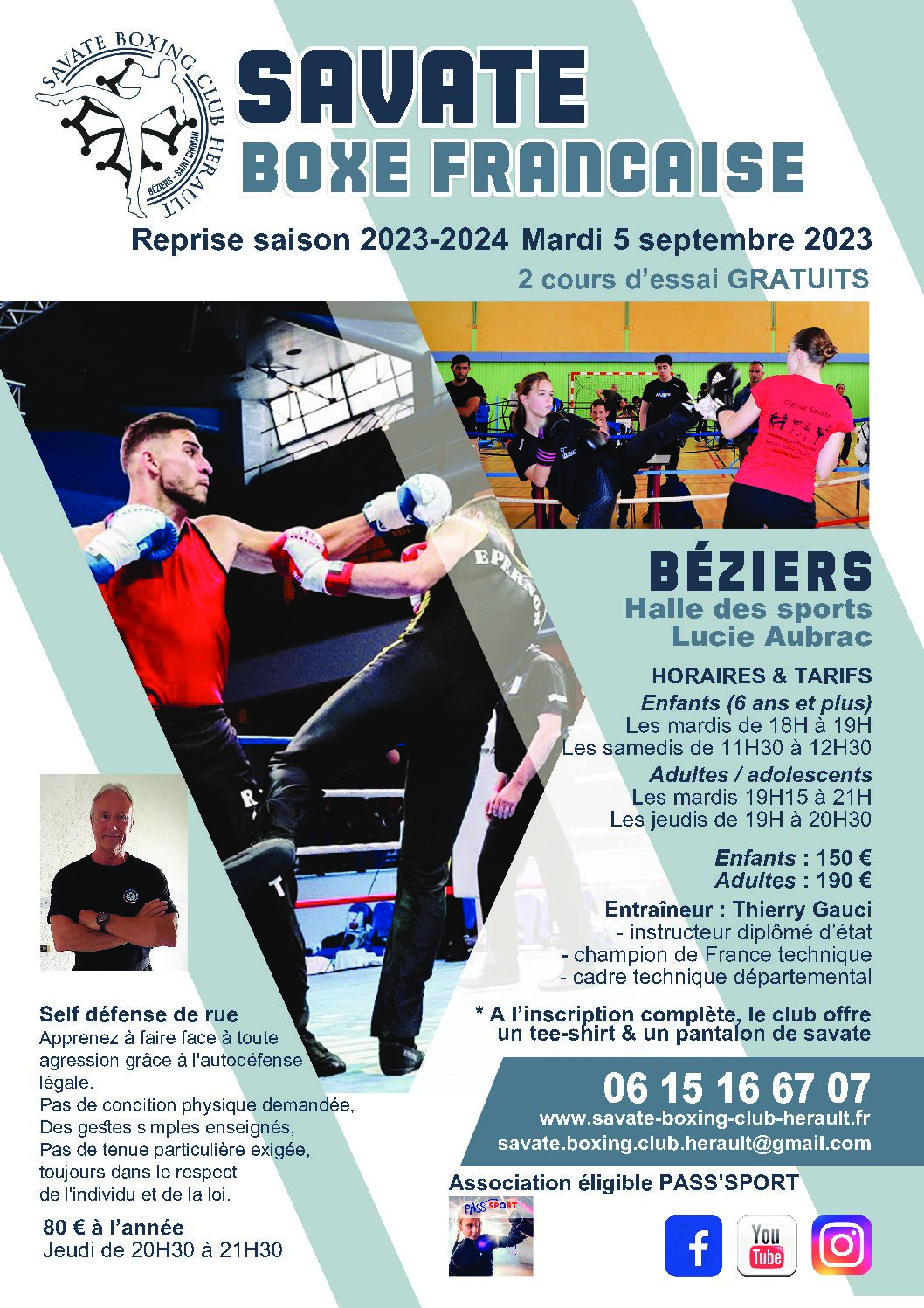 Reprise des entraînements à Béziers le 05 septembre 2023